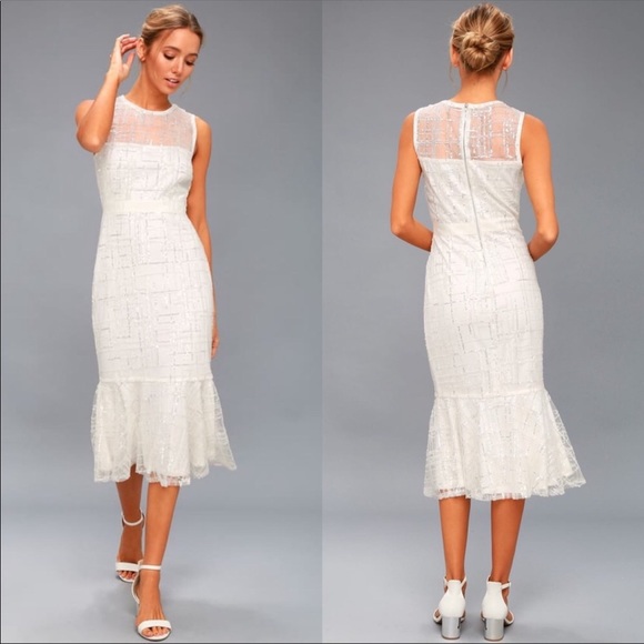 Lulus Dresses & Skirts - Lulu’s | Jeanette Sequin Midi Dress